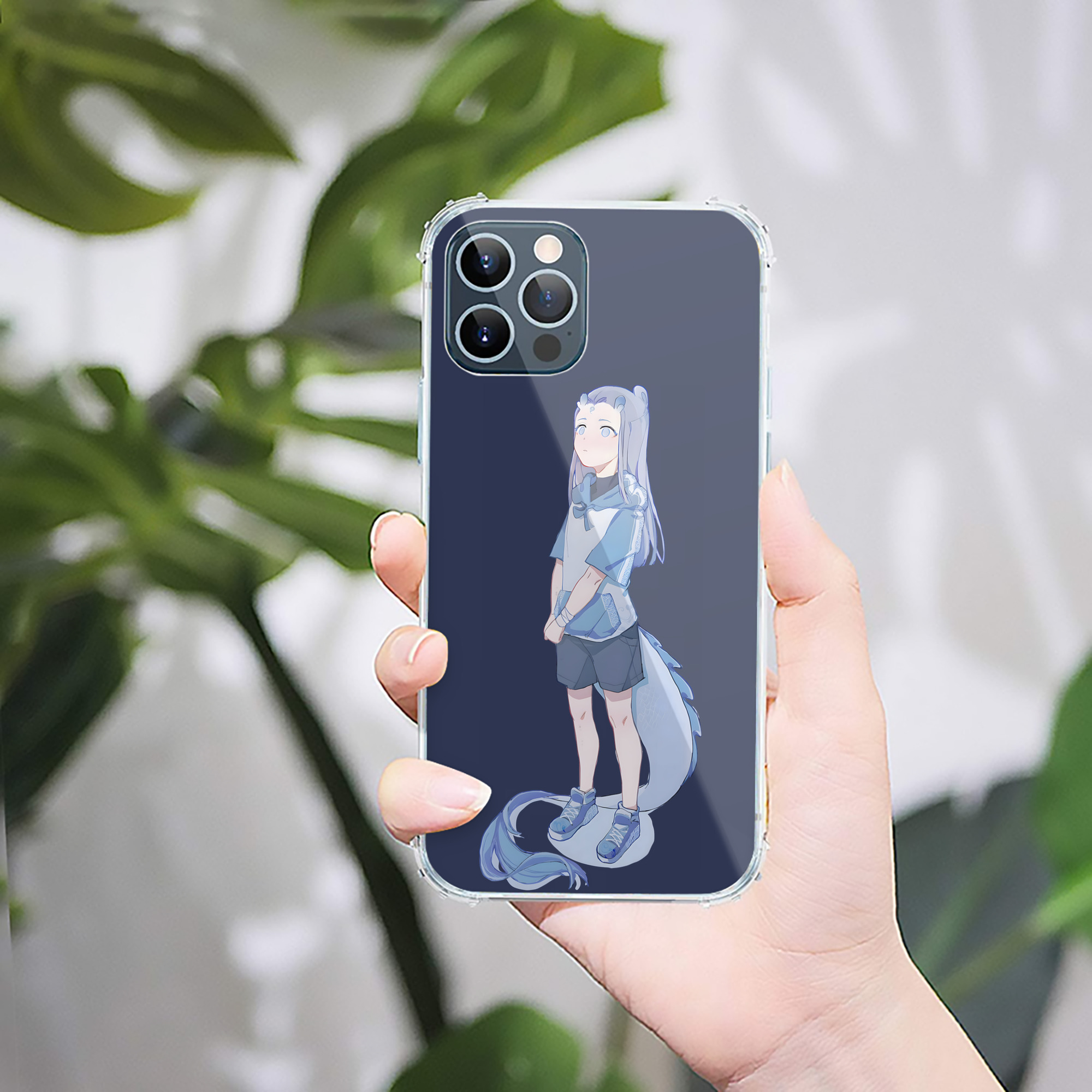 （画像用） Ne Zha 2 ナタ 魔童の大暴れ 【iPhone 12シリーズ対応】透明スマホケース（クリアソフトケース）